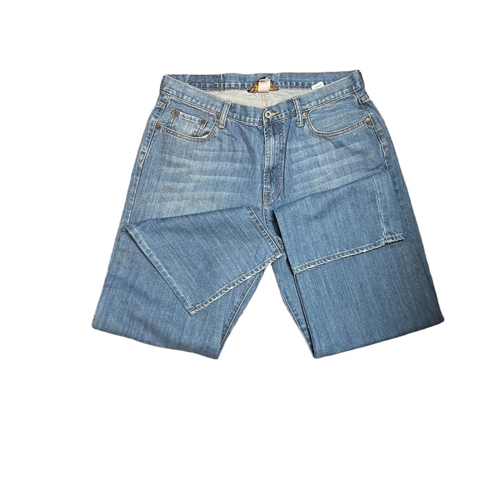 Lucky Brand Mens Oiler Straight Leg Cotton Denim Jean, Size 38x33